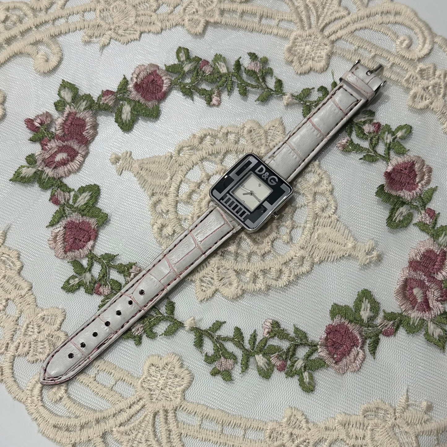 D&G Vintage Leather Watch