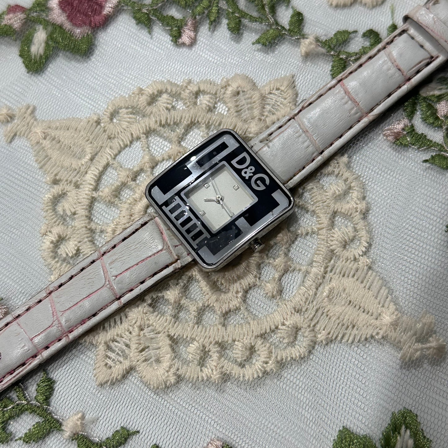 D&G Vintage Leather Watch