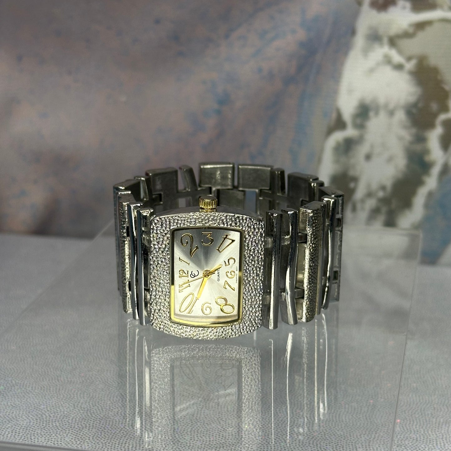 Lanebryant Silver Steel Bracelet Watch