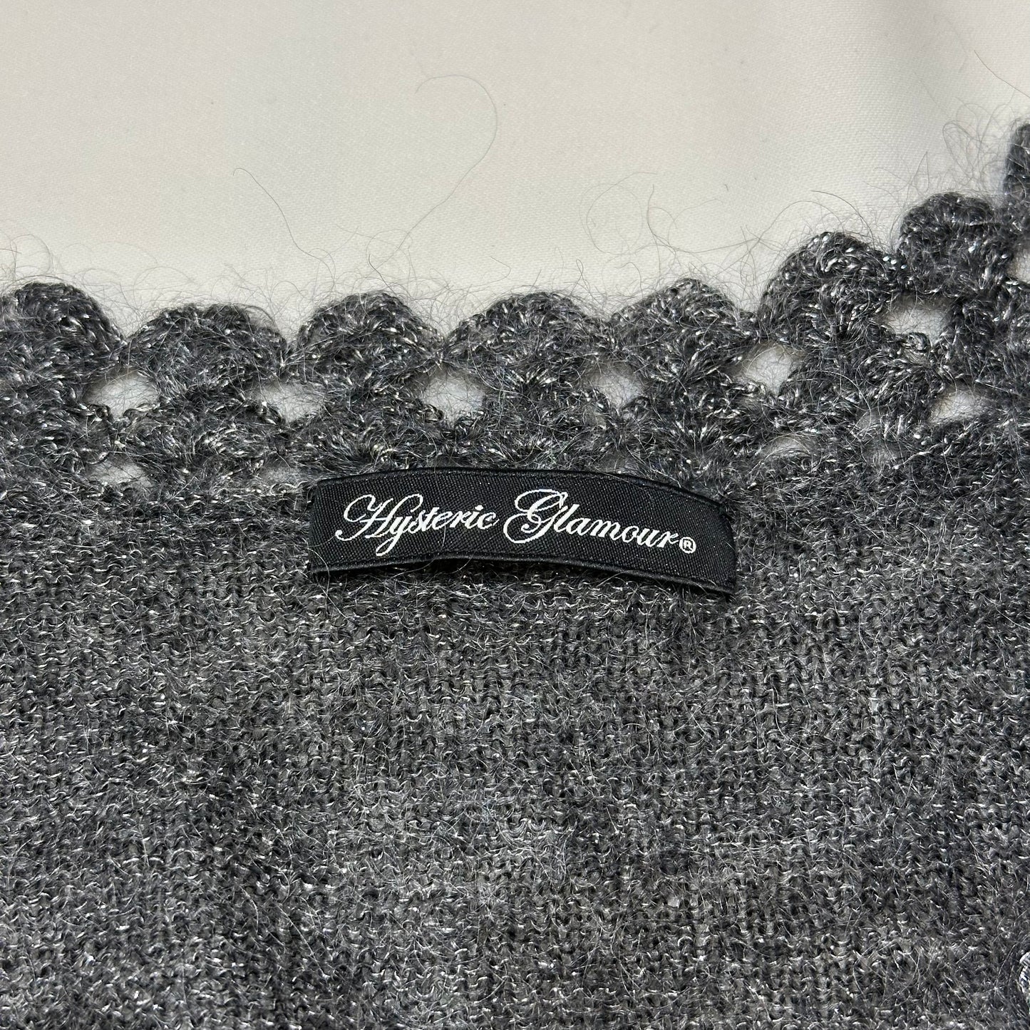 Hysteric Glamour Glitter Knit Top