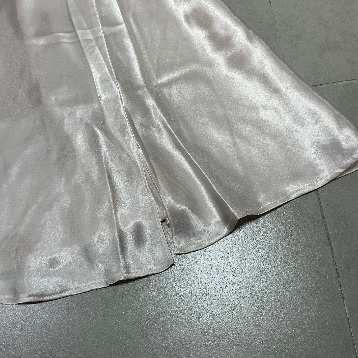 Lace Silk Dress