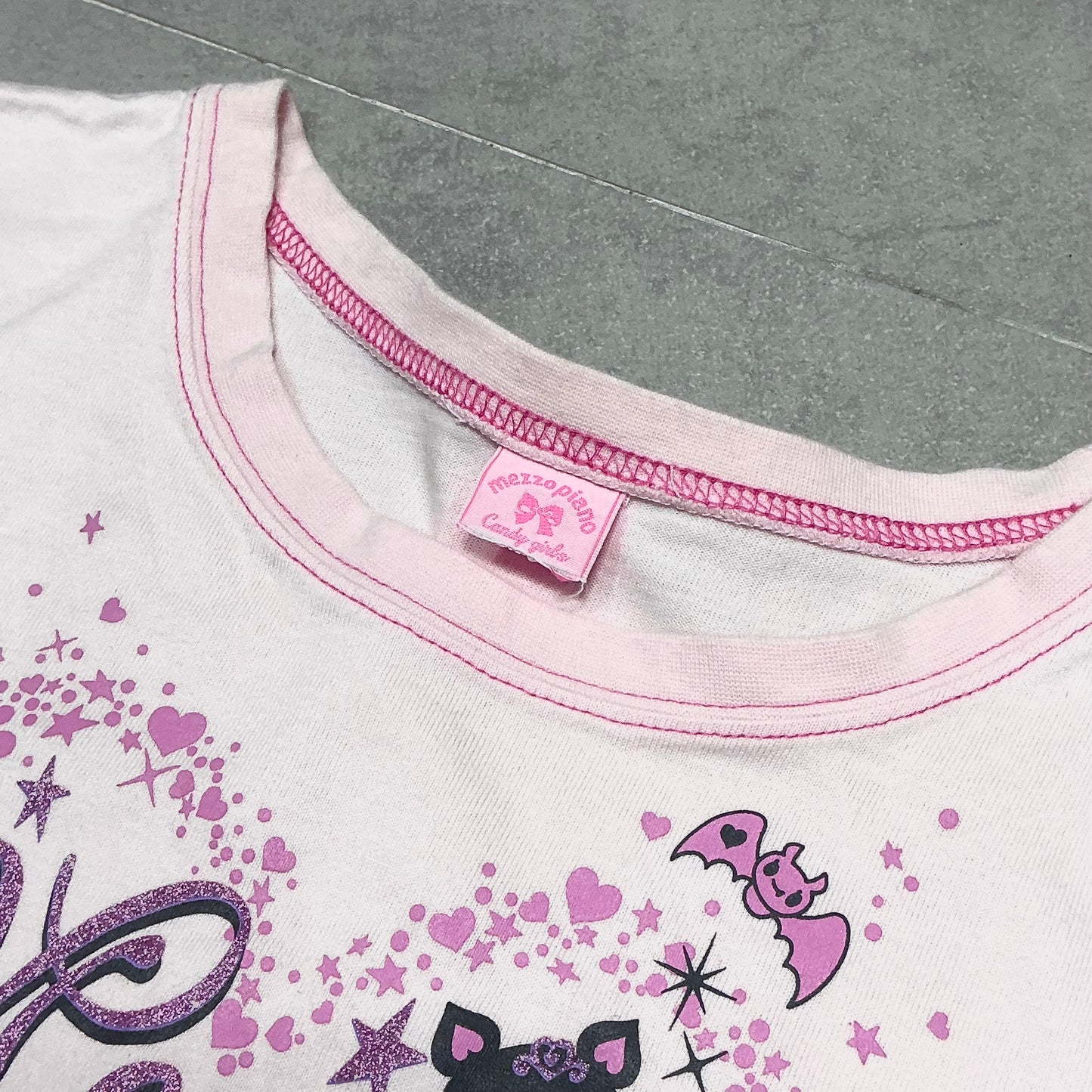 Mezzo Piano Gliter Baby Tee