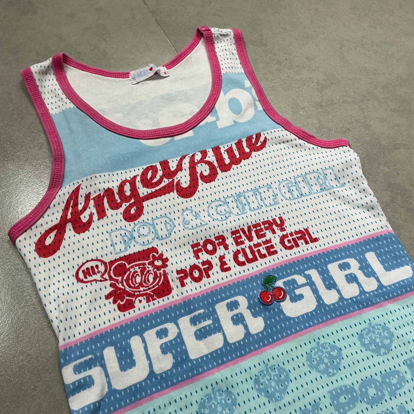 Angel Blue 'Super Girl' Tank Top