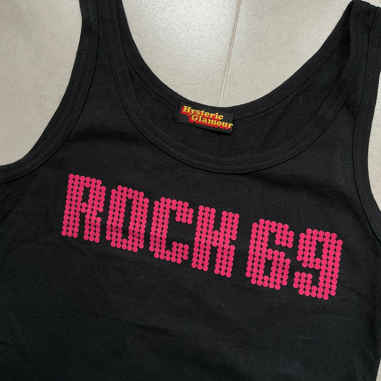 Hysteric Glamour 'Rock 69' Tank Top