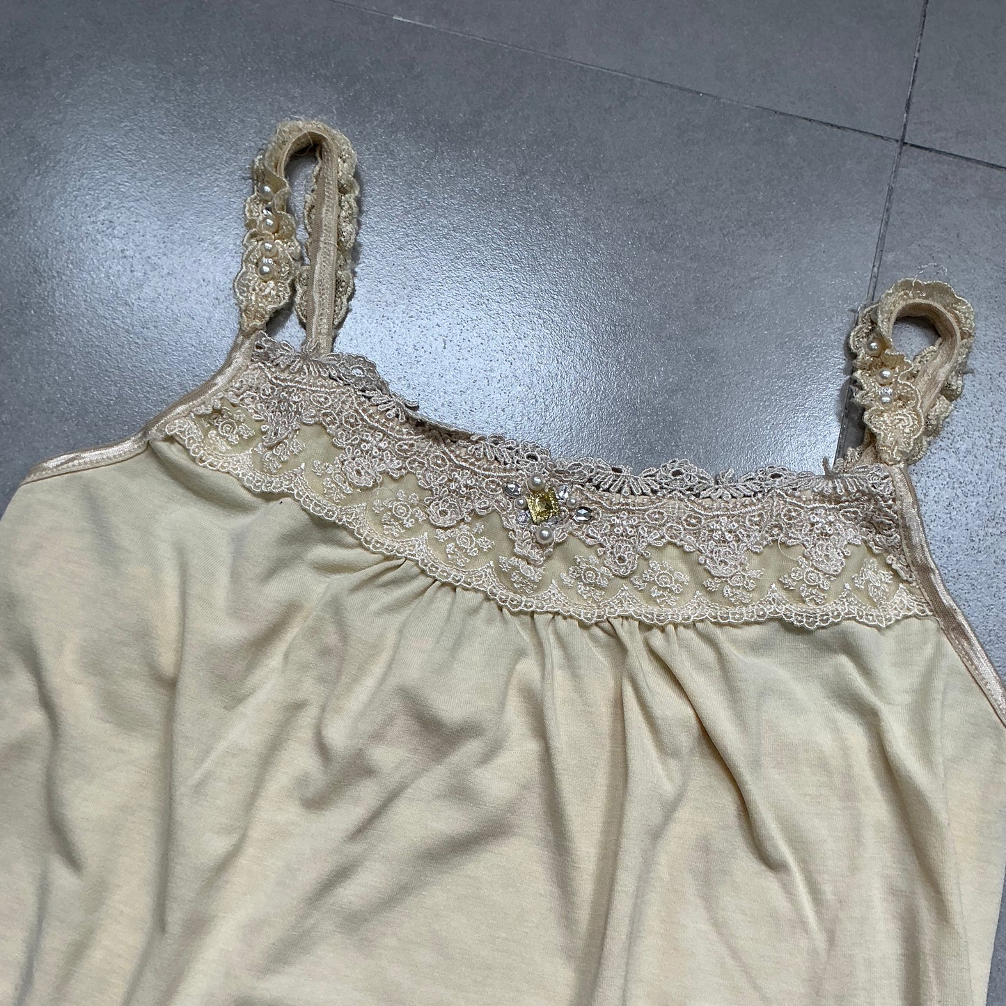 Axes Femme Lace Trim Camisole
