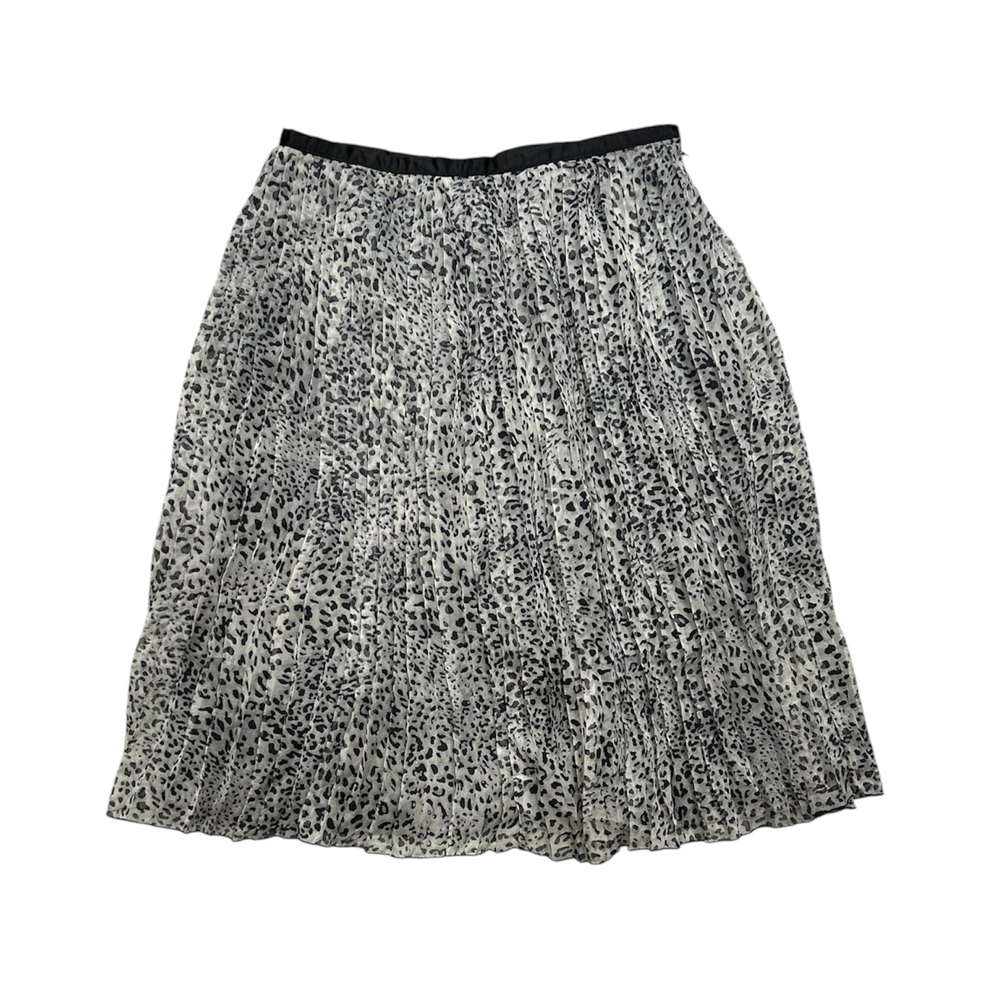 Leopard Mesh Skirt