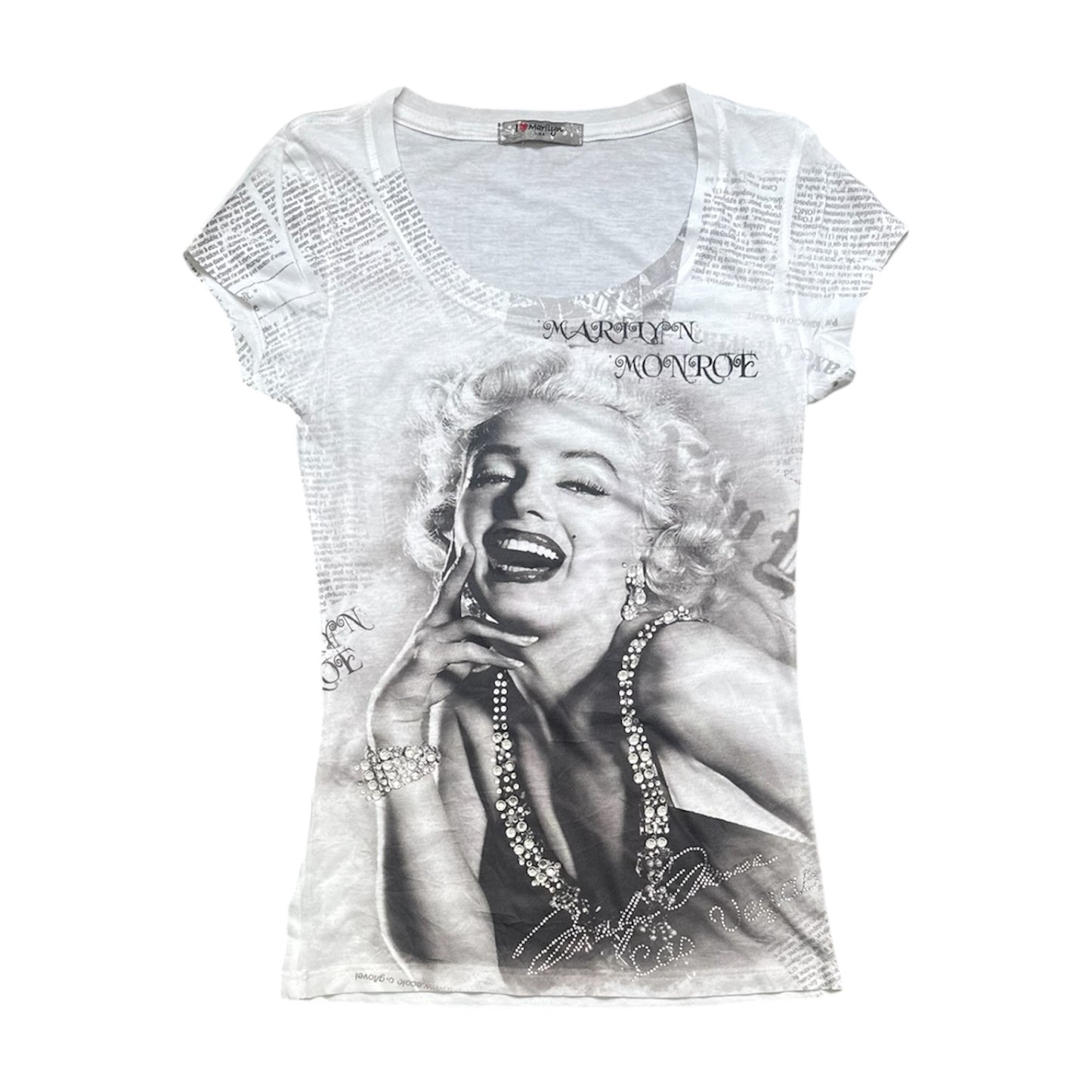 Marilyn Monroe Rhinestone Top