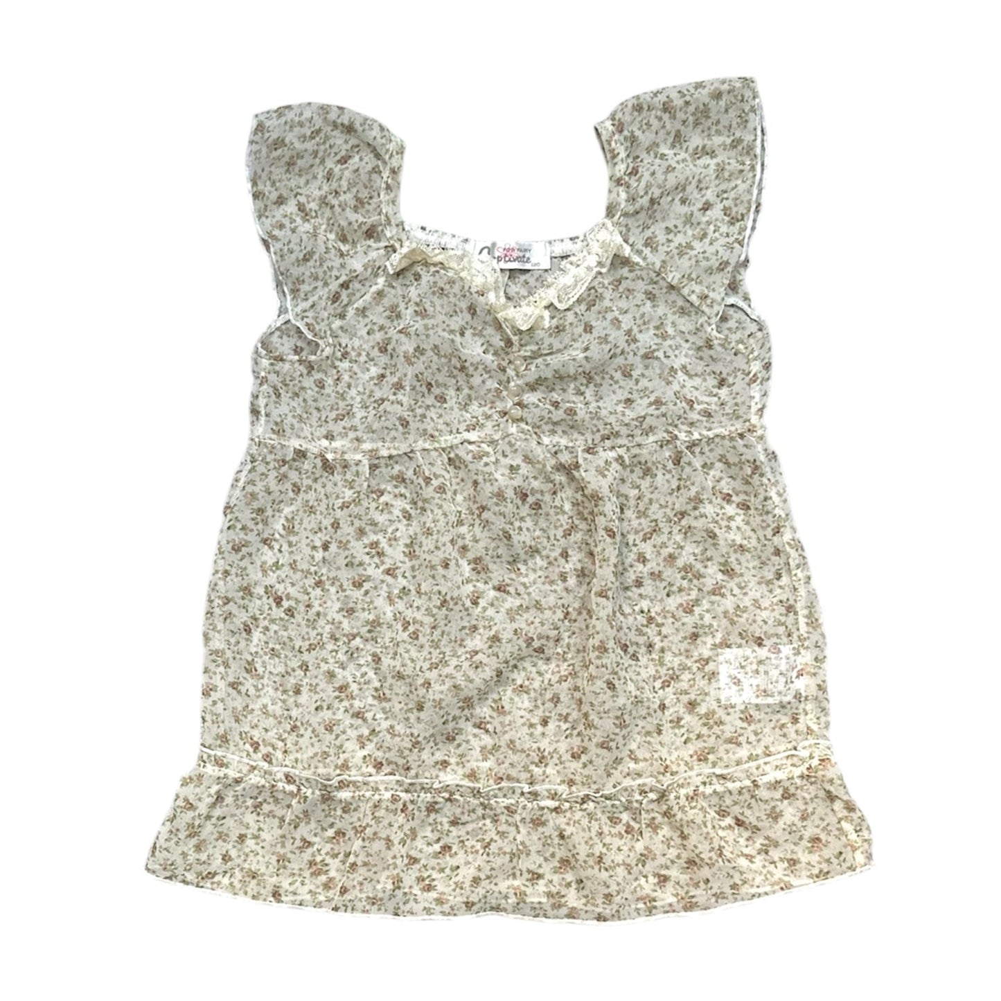 Floral Mesh Vest