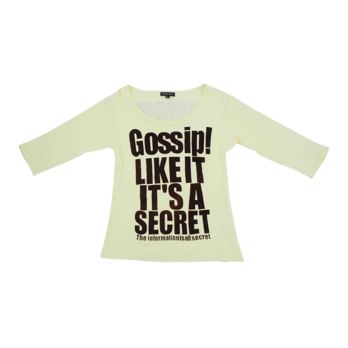 'Gossip!' Long Sleeves Top