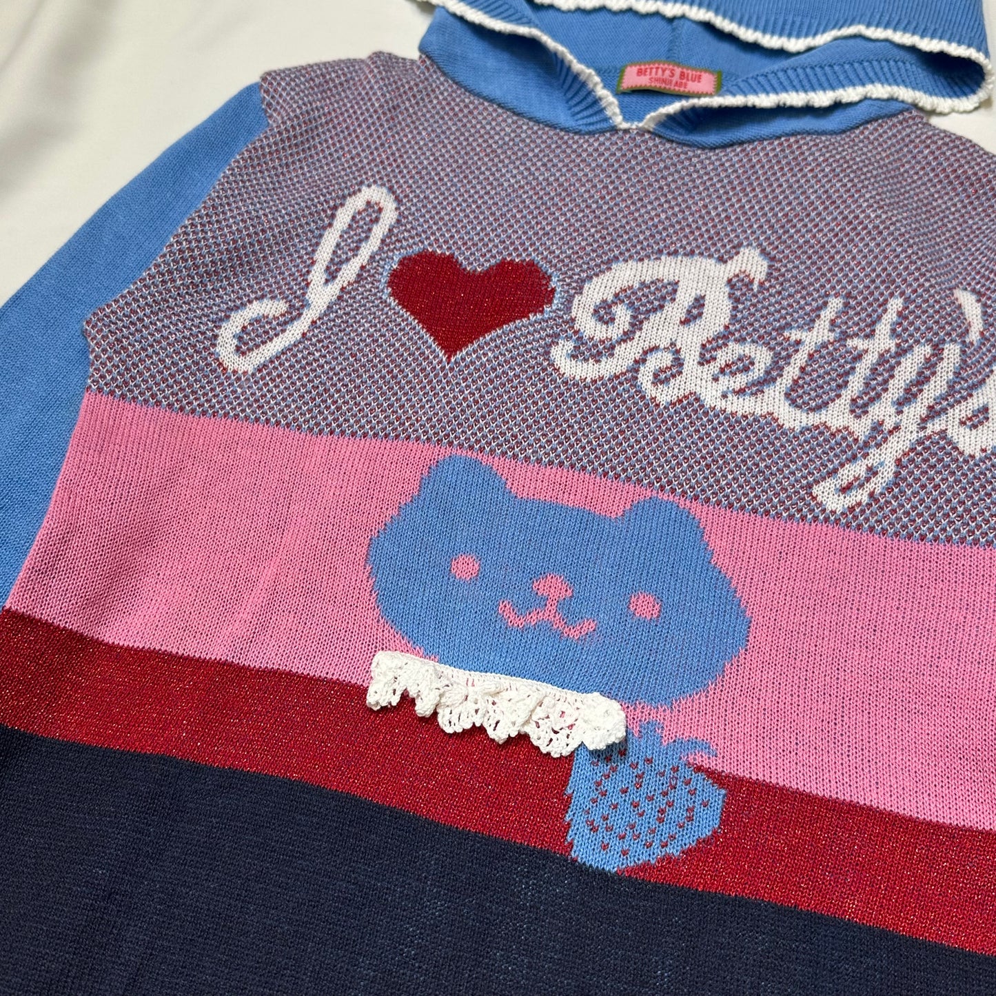 00s Betty’s Blue Knit Hoodies