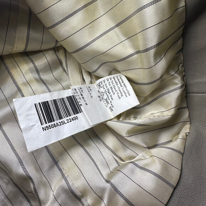 Genuine Leather Blazer