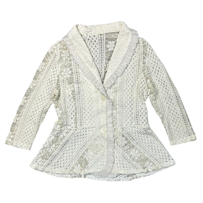 Floral Knit Cardigan