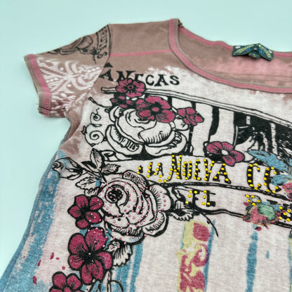 Vanilla Sugar 90s Graphic Top