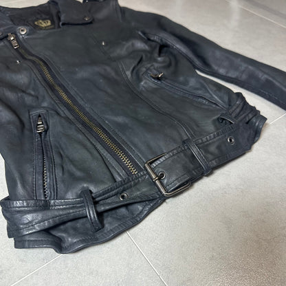 Genuine Leather Biker Jacket