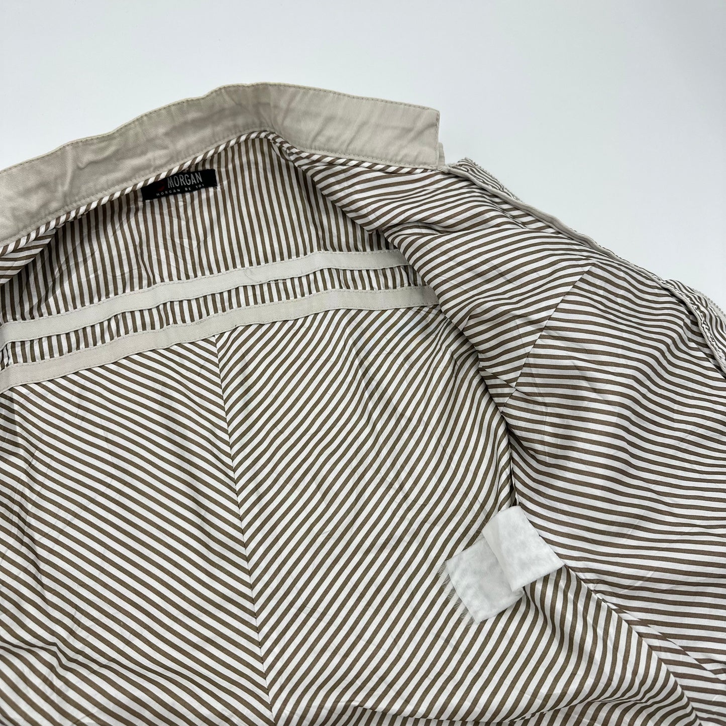 Morgan De Toi Military Anchor Button Crop Jacket