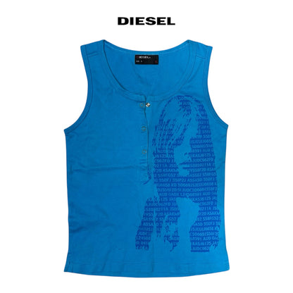 Diesel Button Up Tank Top