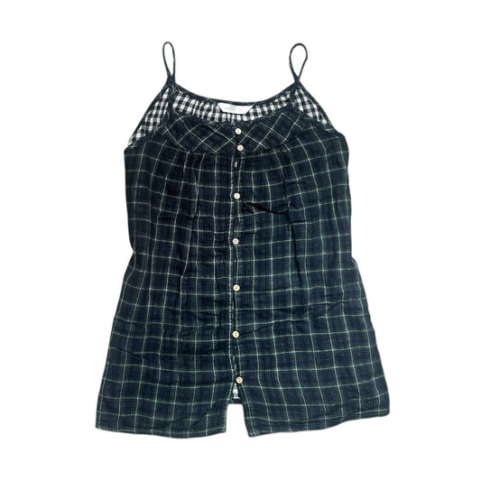 Button Up checked Camisole