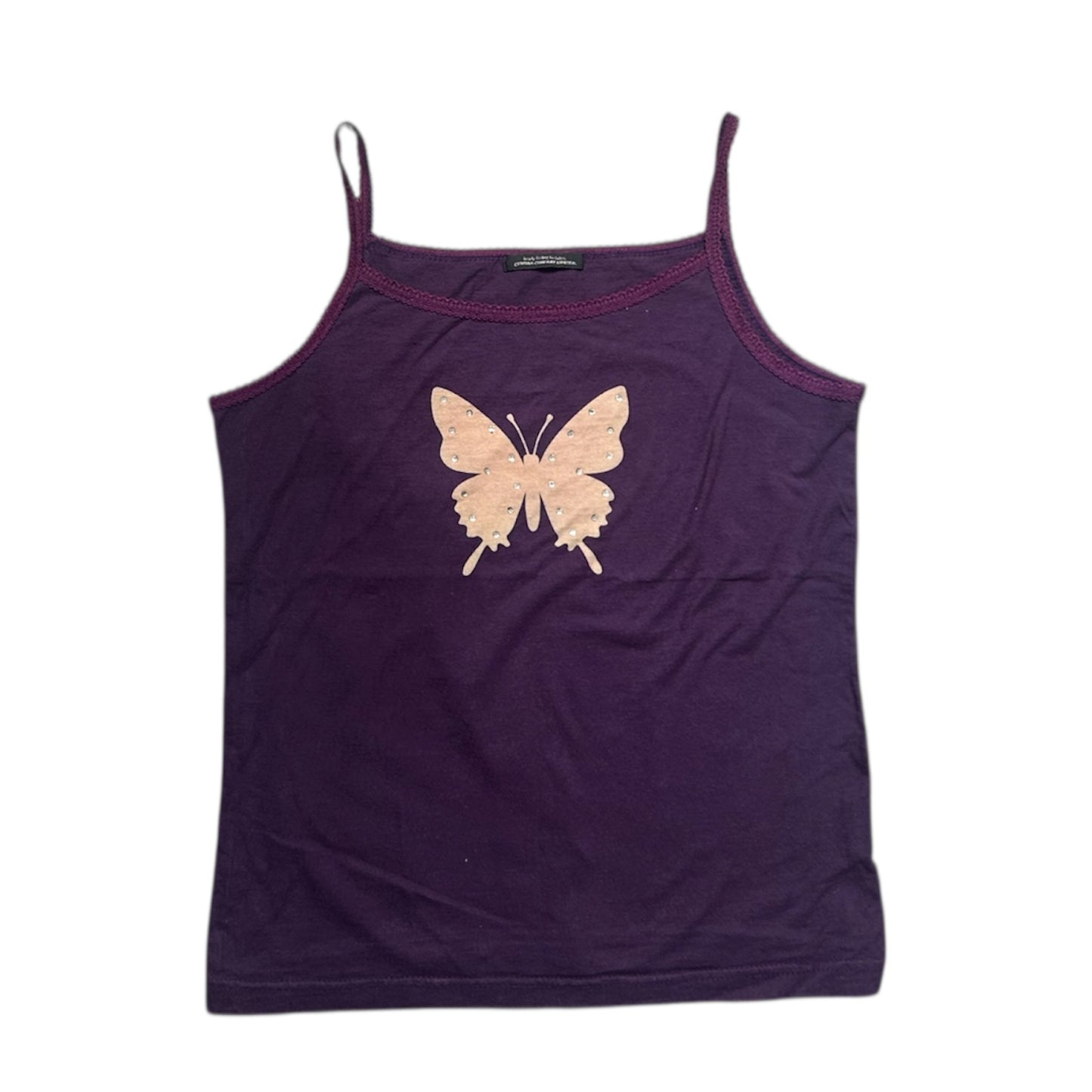 Rhinestone Butterfly Camisole