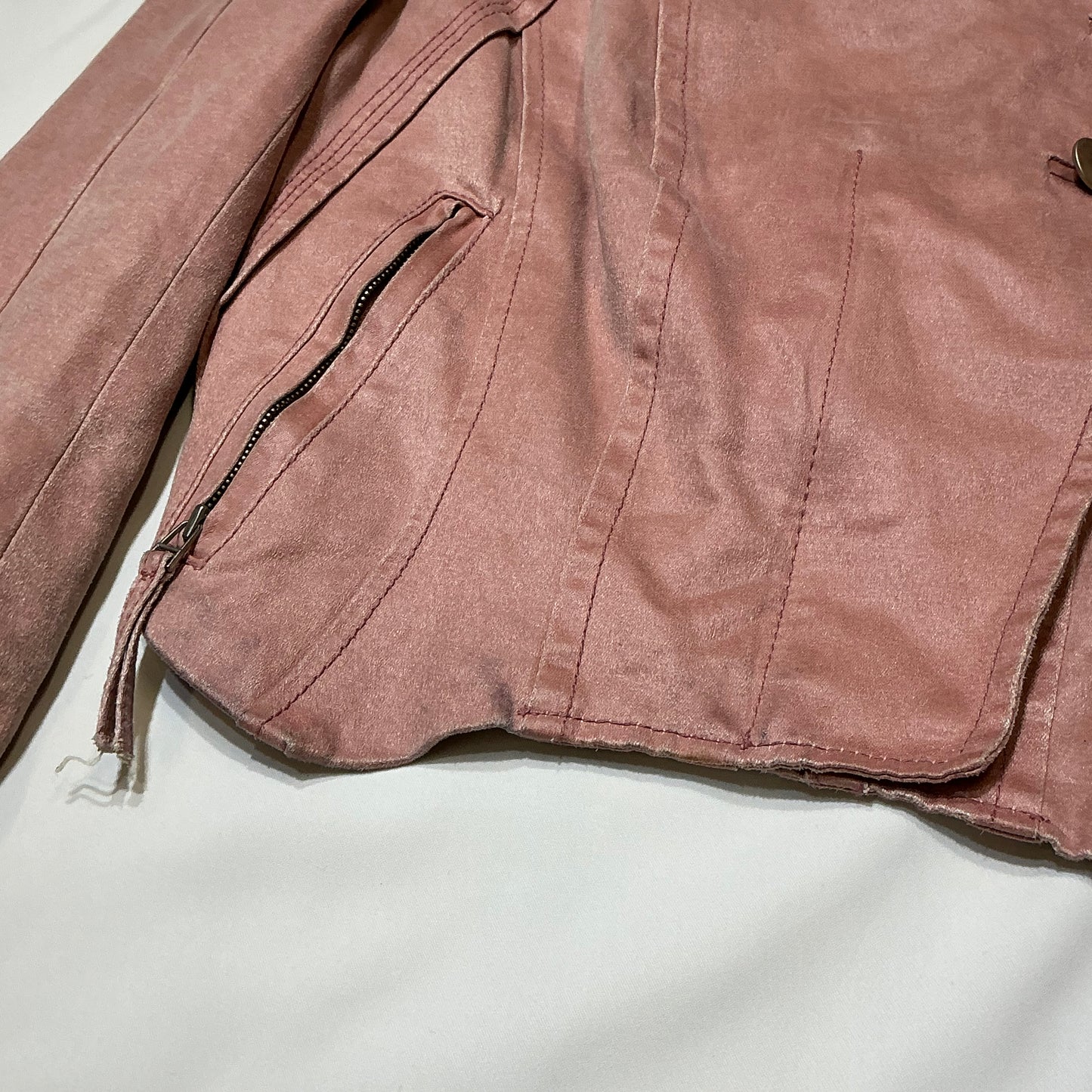 Suede Biker Jacket