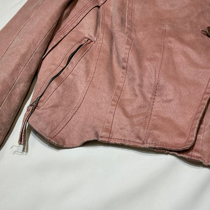 Suede Biker Jacket