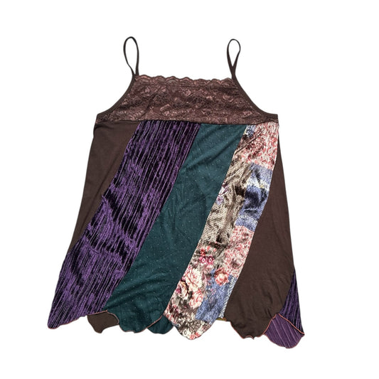 Lace Trim Splicing Camisole