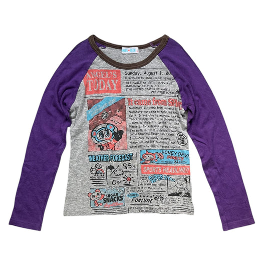 Angel Blue News Long Sleeves Top