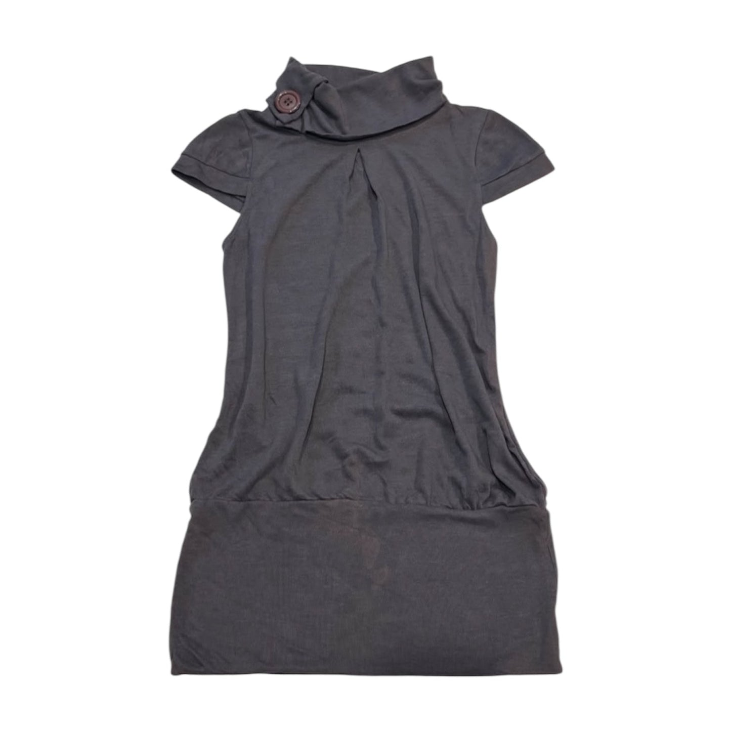 Cowl Neck Button Top