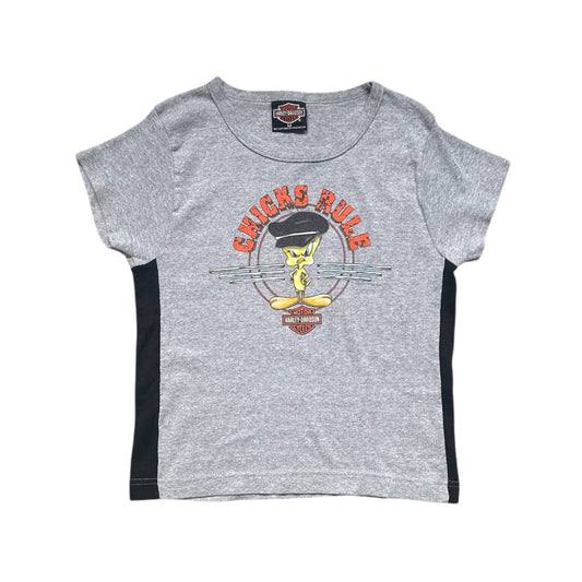 Harley Davidson x Tweety Bird Baby Tee