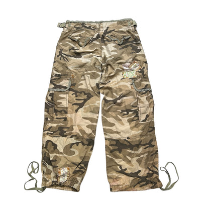 Patched Camo Pants