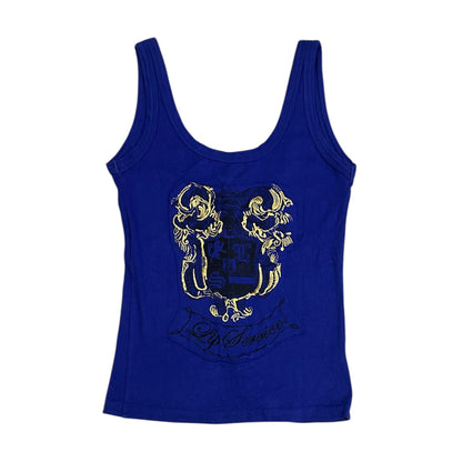 Graphic Tank with Back Botton