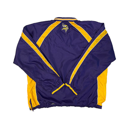 NFL Vikings V-neck Pullover Windbreaker