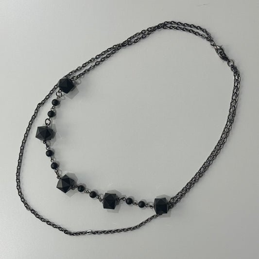 Midnight Geometry Necklace