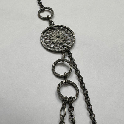 Orbit Medallion Layers Necklace