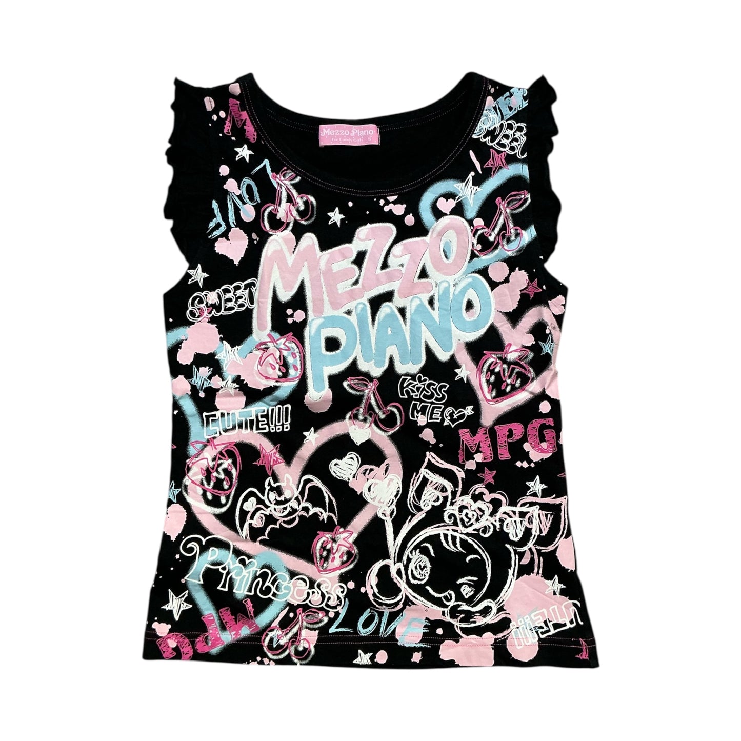 Mezzo Piano Graffiti Top