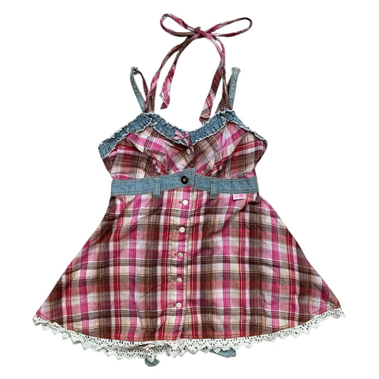 Mezzo Piano Checked Camisole