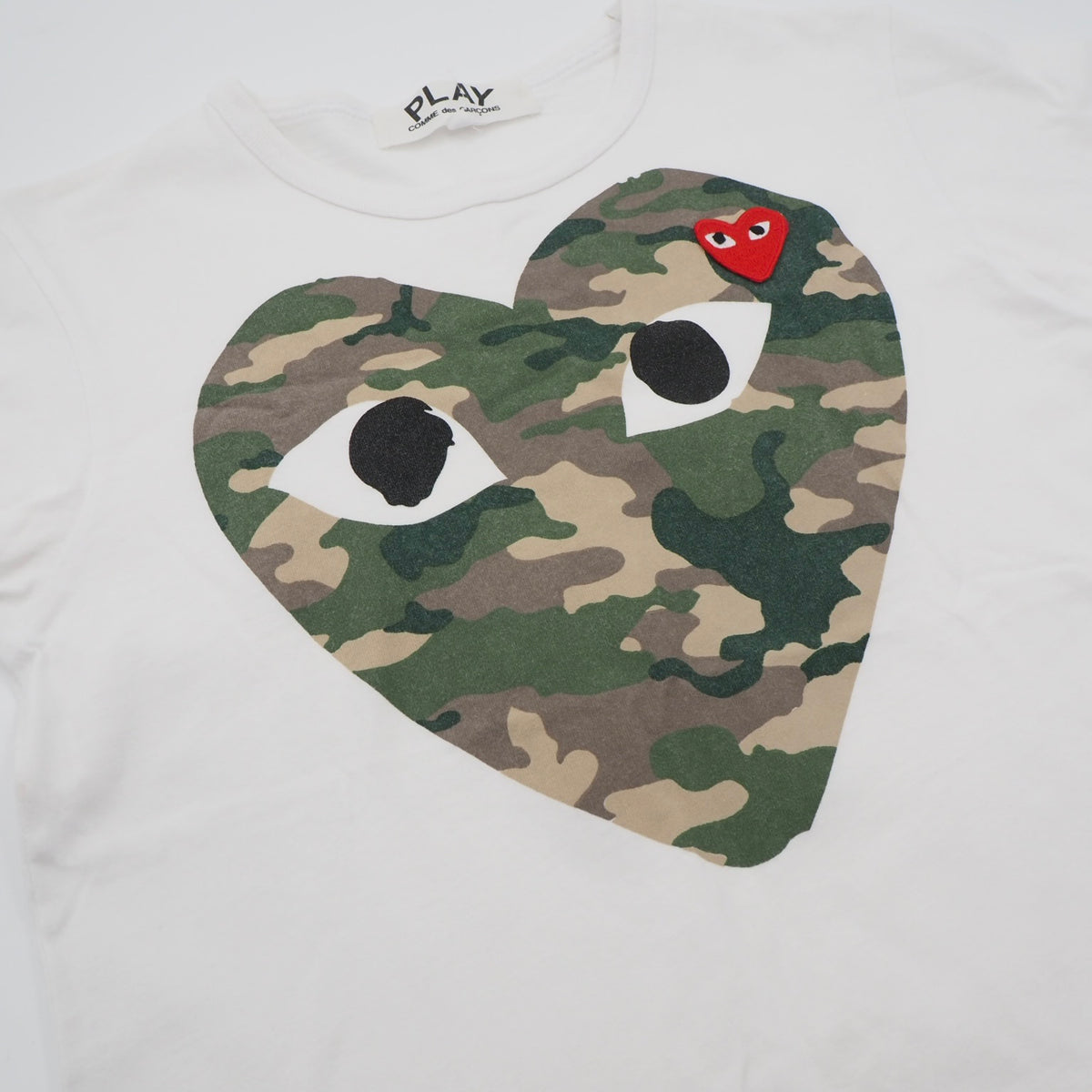 CDG Play Camo Tee
