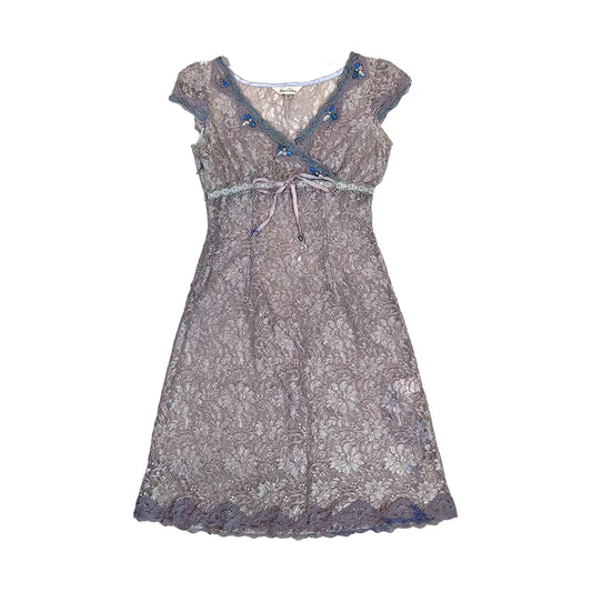 Lace V-neck Dress