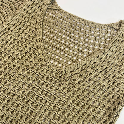 Pattern Knitted Top