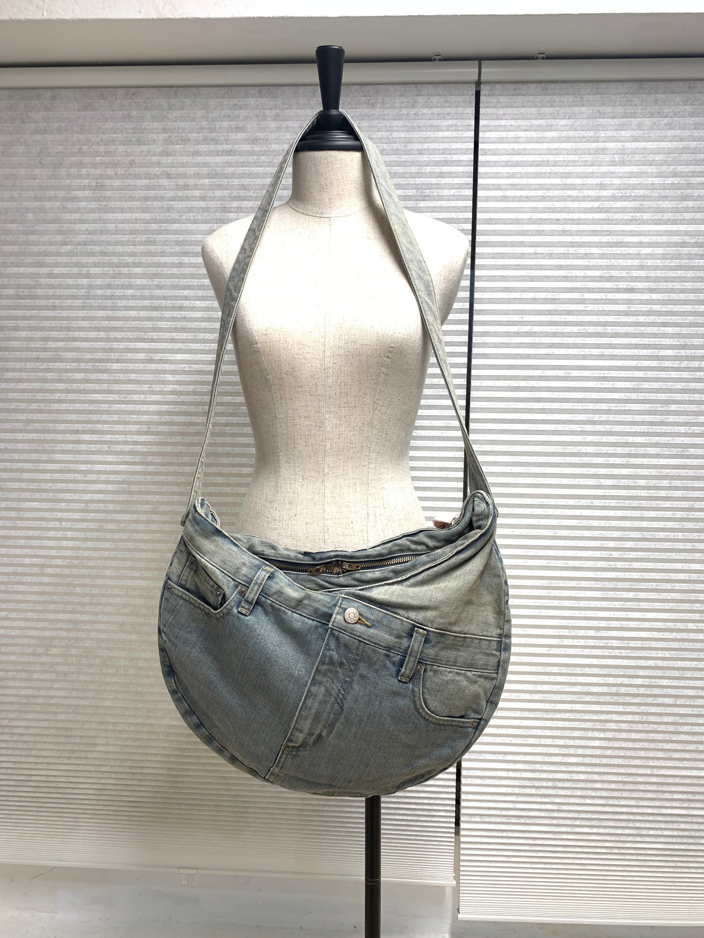 00s Marc by Marc Jacobs Patchwork Denim Hobo Bag - Deadstock
