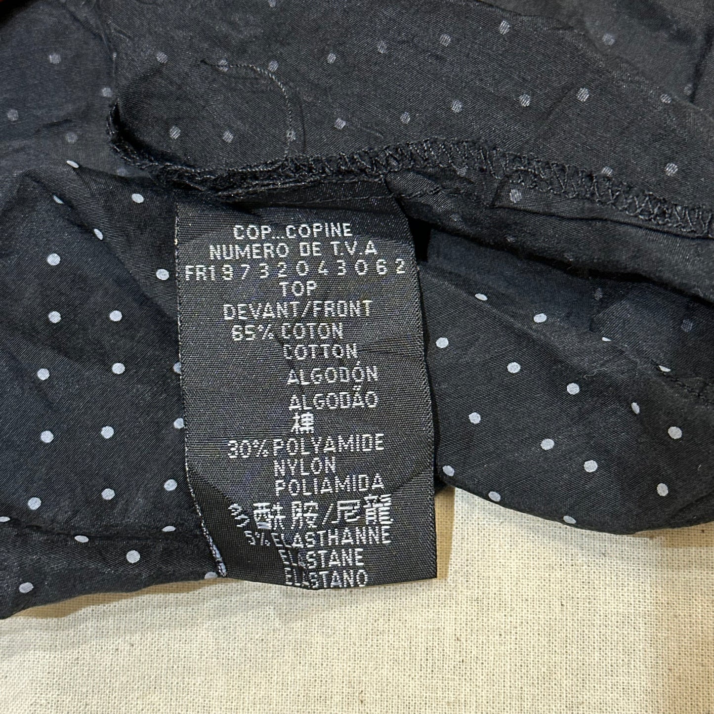 Cop Copine Polka Dot Tank