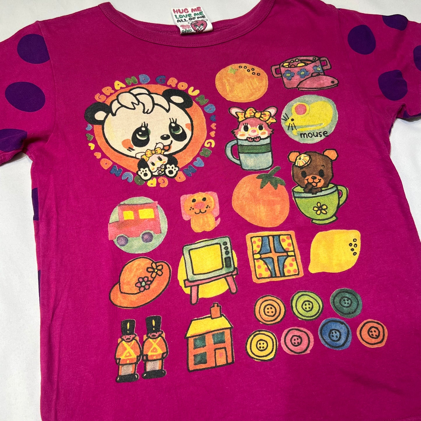 Grand Ground Polka Dot Panda Top