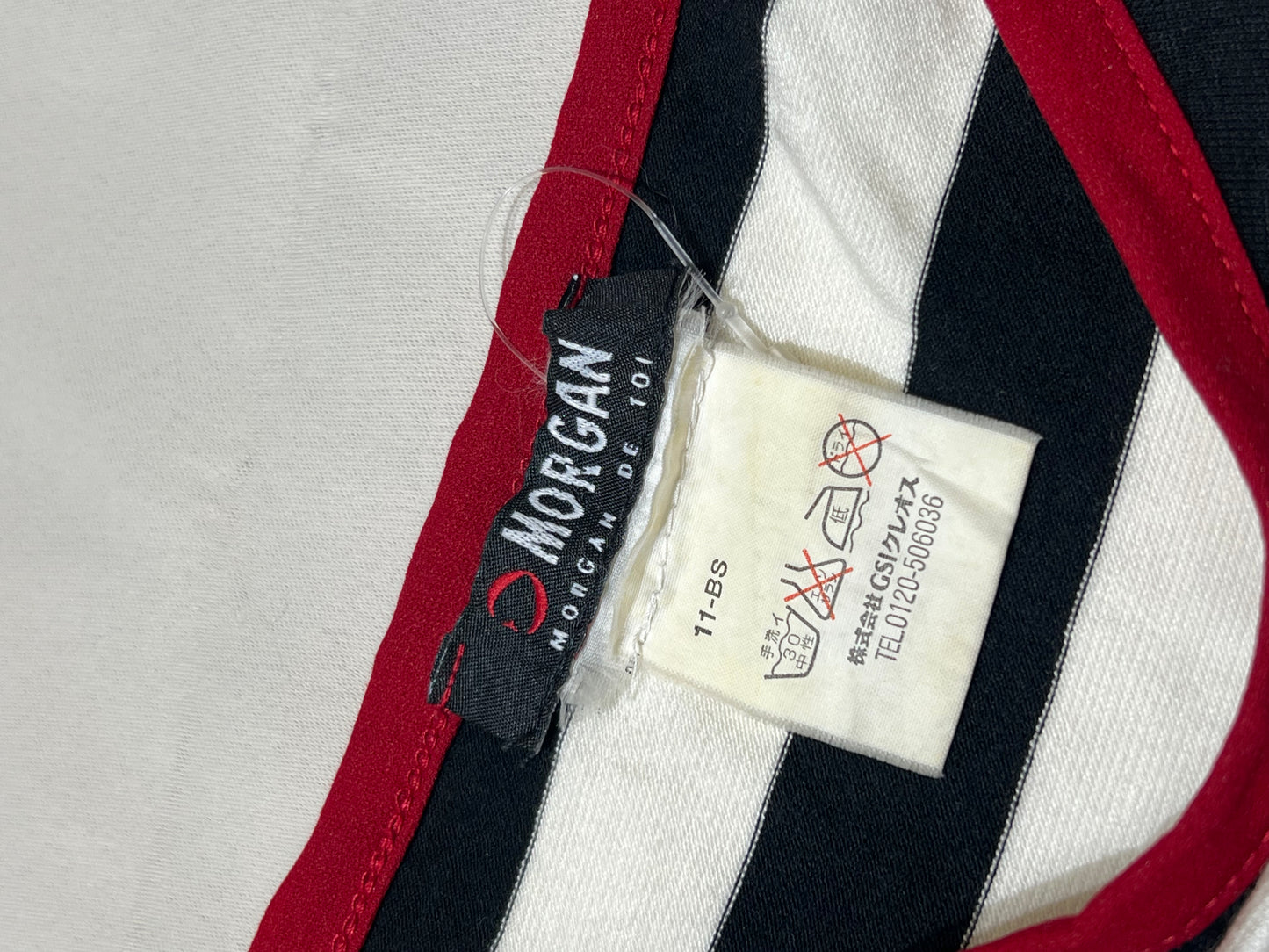 Morgan de Toi Rock n Roll Graphic Striped Tank Top