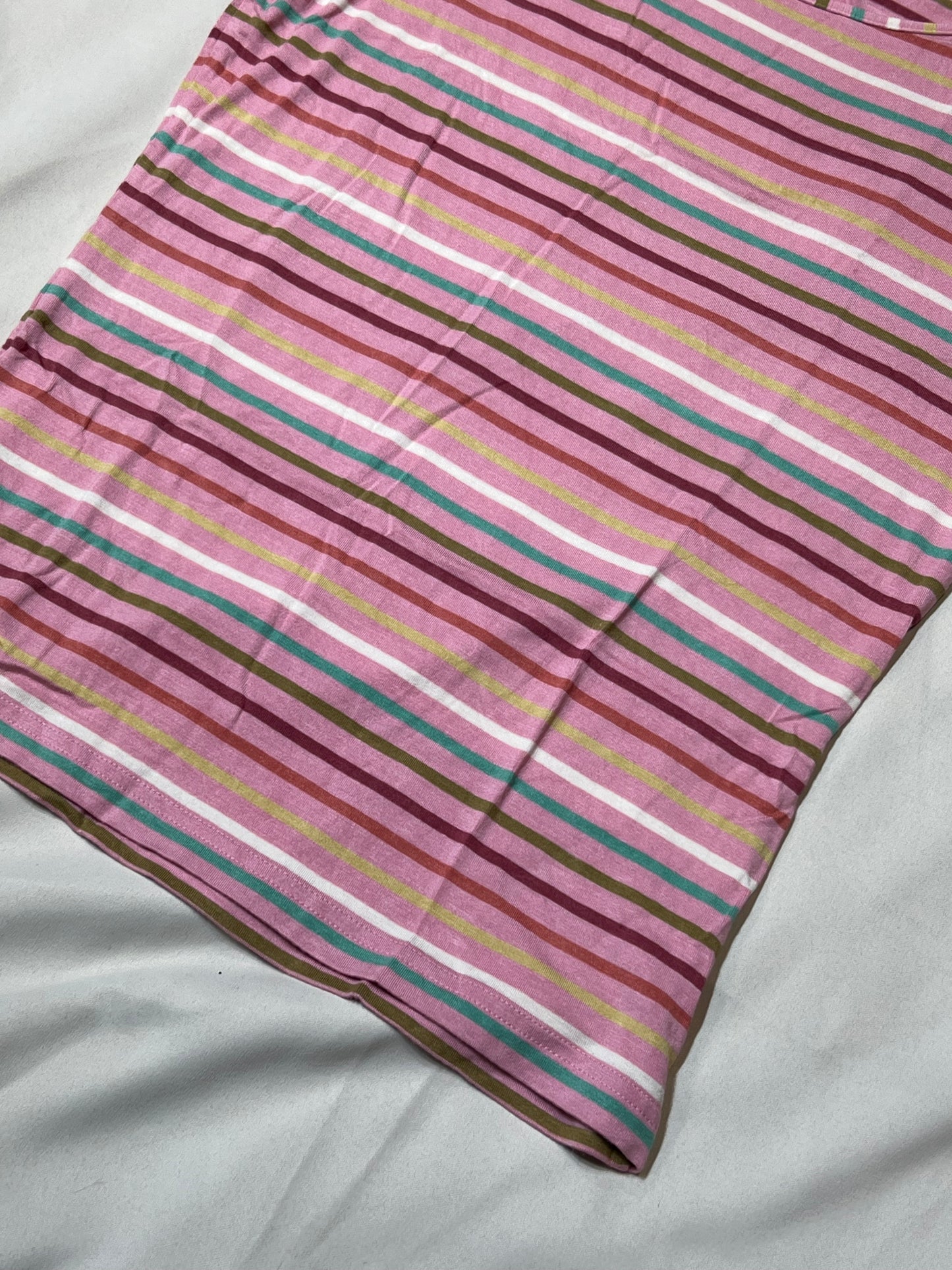 Laura Ashley 90s Stripe Elbow Sleeve Top