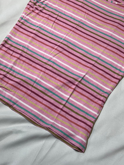 Laura Ashley 90s Stripe Elbow Sleeve Top