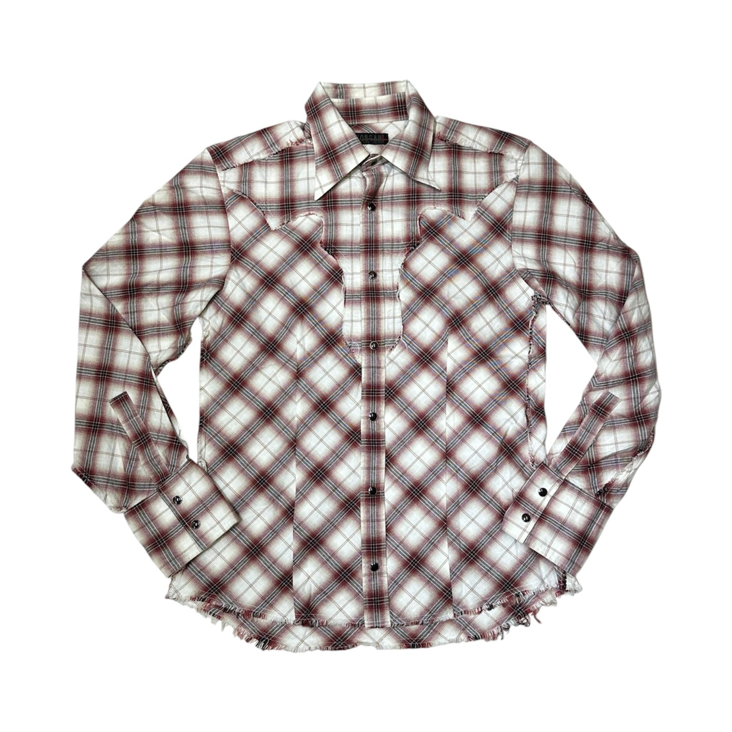 Morgan de Toi Plaided Cowbow Shirt