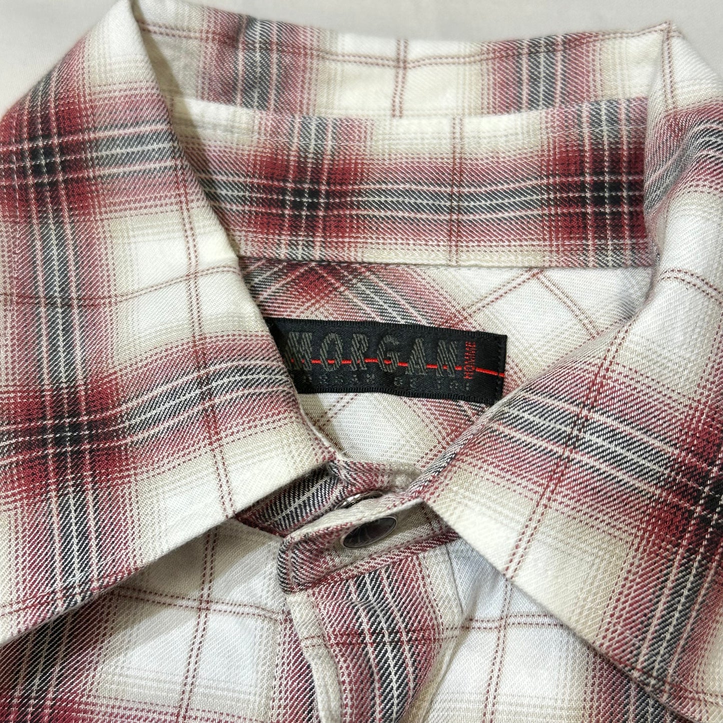 Morgan de Toi Plaided Cowbow Shirt