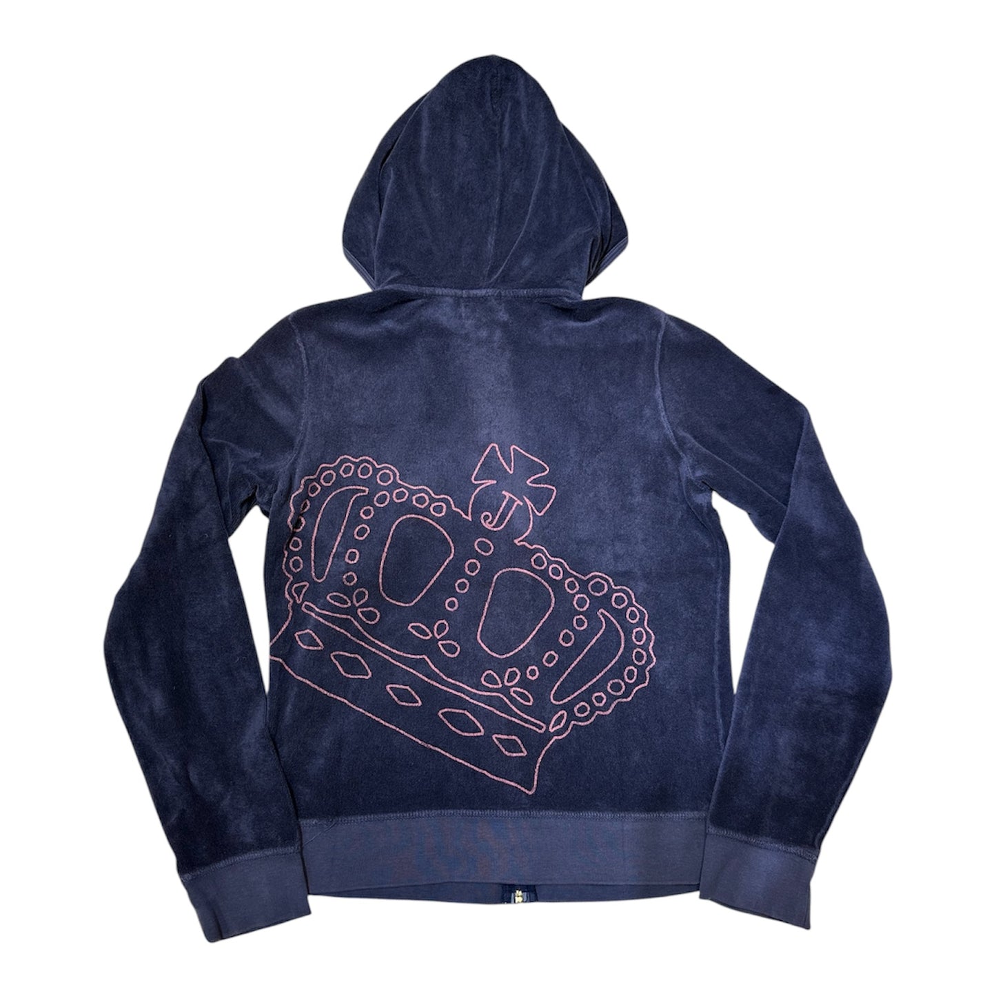 00s Juicy Couture "I ♡ Juicy" Velour Zip-Up Hoodie