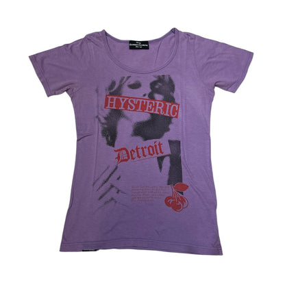 HYSTERIC GLAMOUR "Hysteric Detroit" Cherry Print Tee