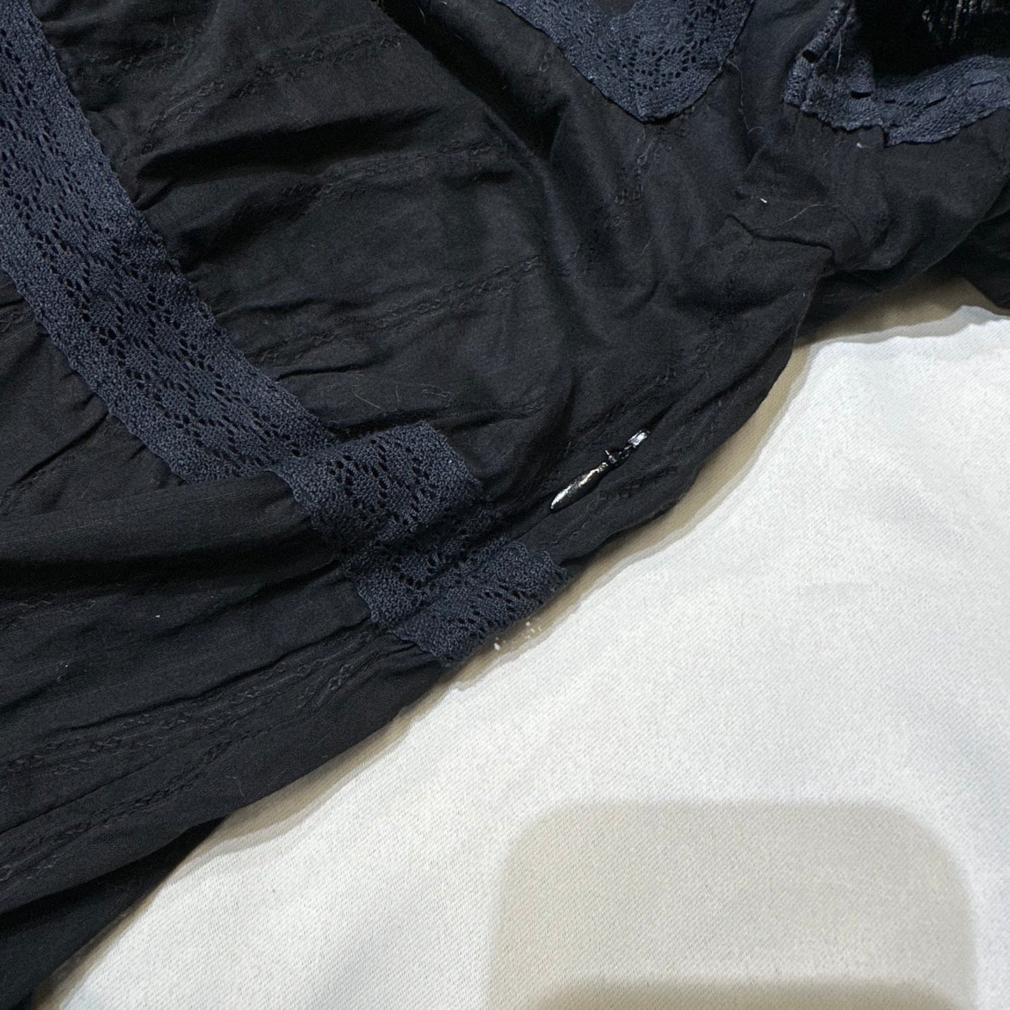 Square Neck Long Sleeves Top