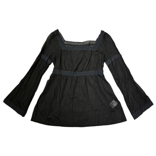 Square Neck Long Sleeves Top